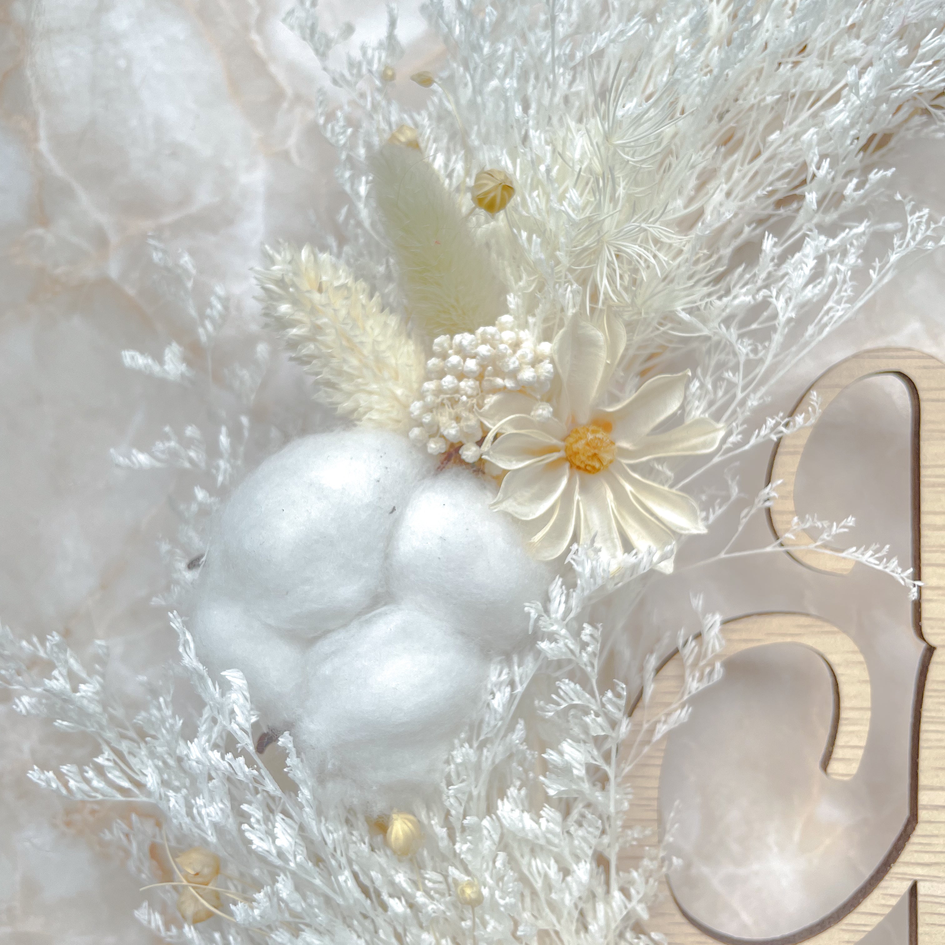 White Wonderland Christmas Wreath