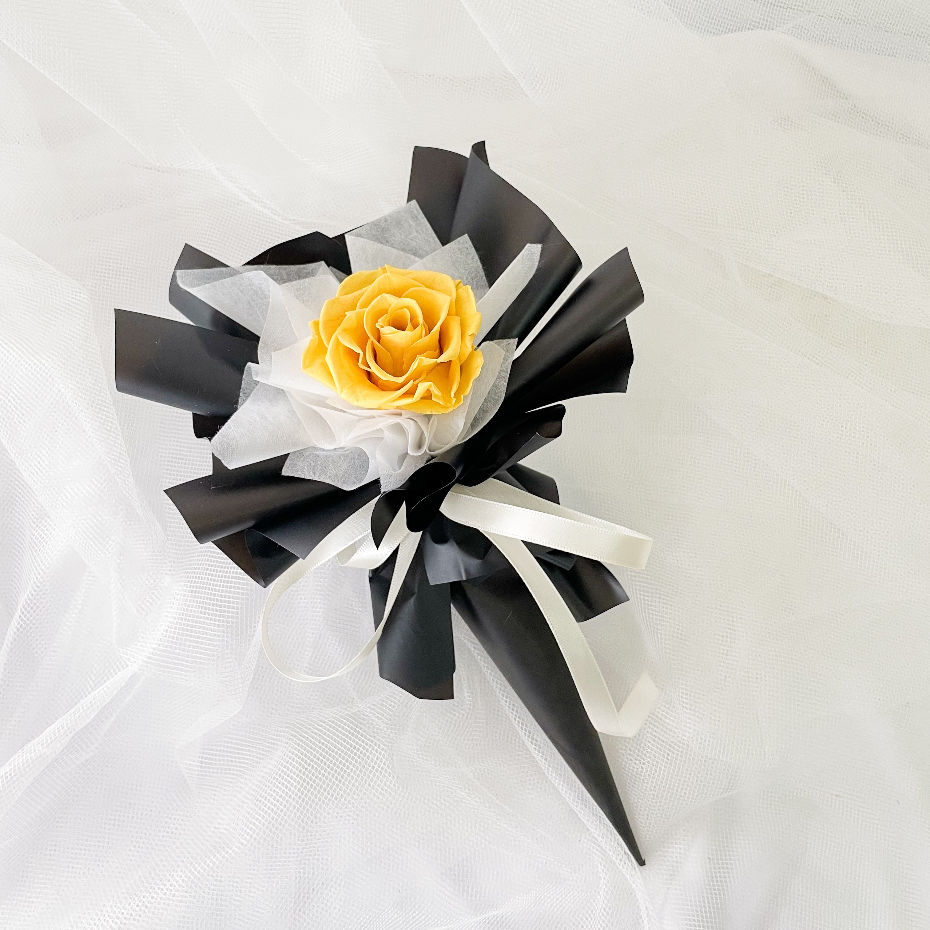 Preserved Flower Bouquet - Single Rose