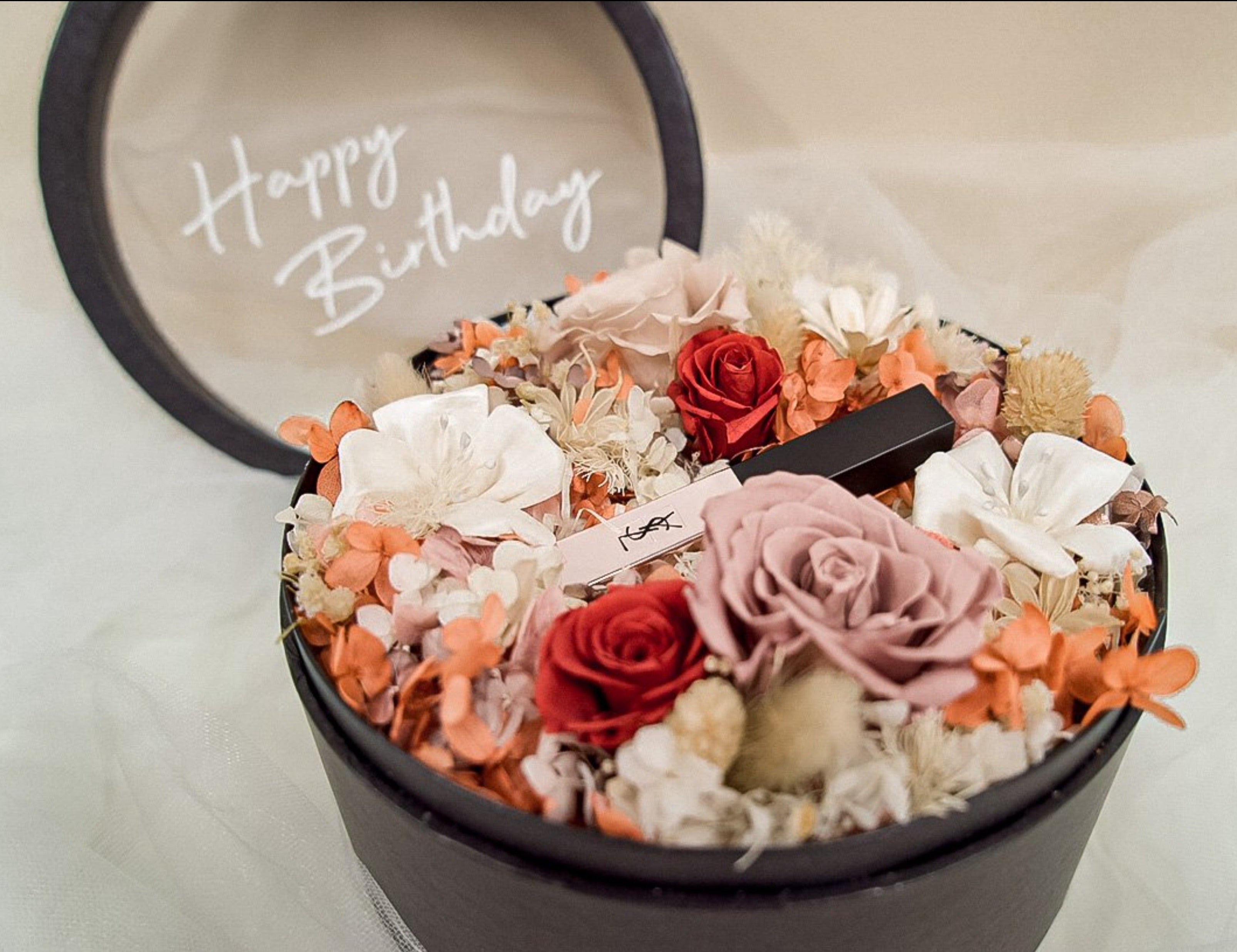 Preserved Flower Bed Gift Box